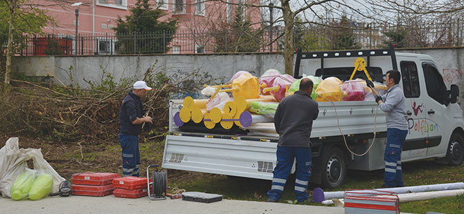 Terme’de engelsiz park