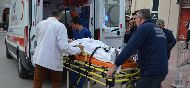 Bafra'da silahlı saldırı: 1 yaralı