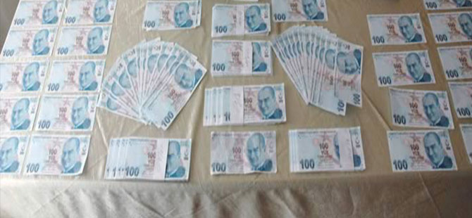 Havza'da sahte para operasyonu