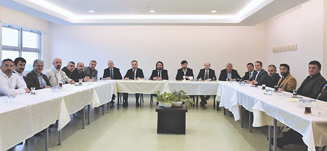 TÜRKİYE MAARİF VAKFI İSTİŞARE TOPLANTISI OMÜ’DE YAPILDI