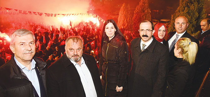 Tekkeköy’den muhteşem EVET tablosu