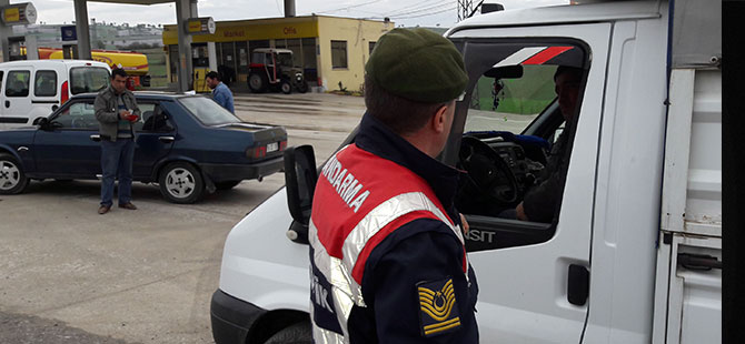 Havza'da asayiş uygulaması