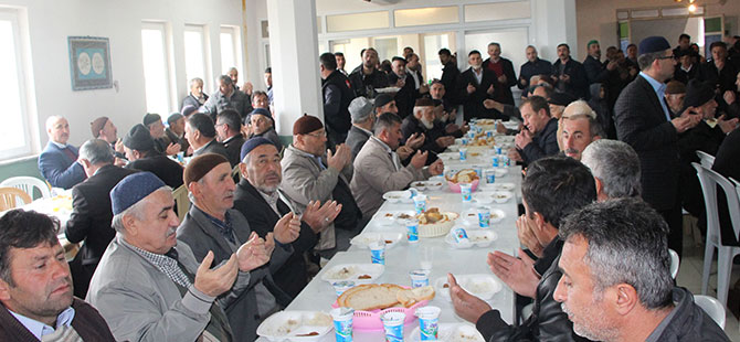 Havza'da tarım sezonu öncesi kurban kesildi