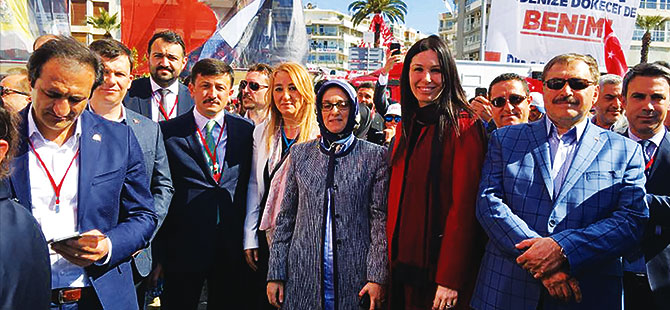 Karaaslan Büyük İzmir Mitingi’ne katıldı