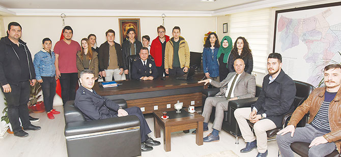 Başkan Togar’dan İlçe Emniyet Müdürü Yöntem’e ziyaret