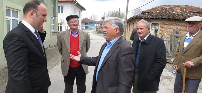 AKCAGÖZ, KAVAK VE LADİK'TE KONUŞTU