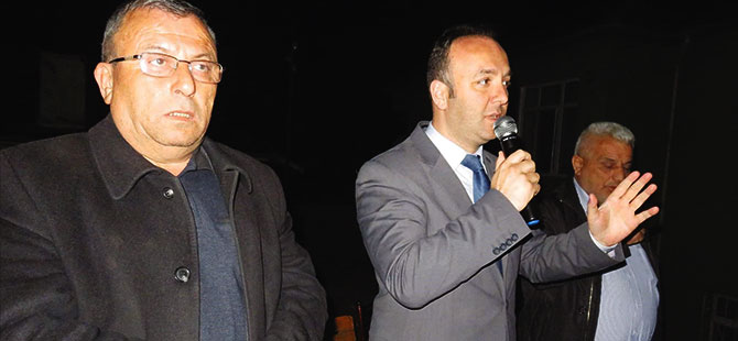 AKCAGÖZ, SALIPAZARI VE BAFRA'DA KONUŞTU