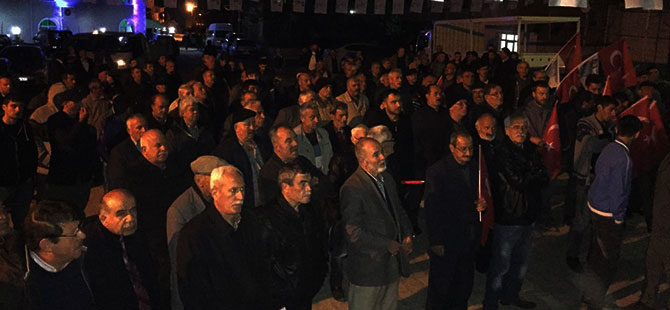 TEKİN VE ÇINAROĞLU HALKA HİTAP ETTİ