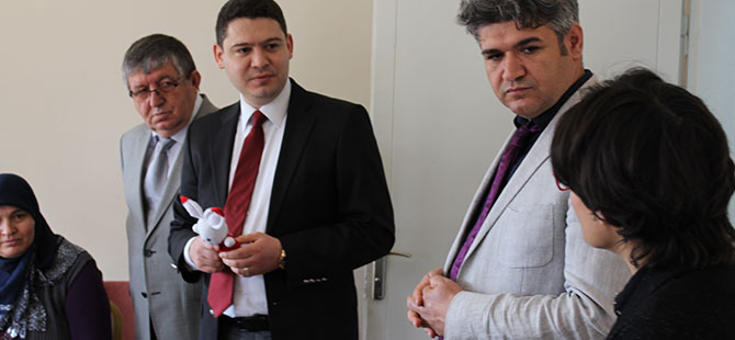 Gökpınar'dan halk eğitim kurslarına ziyaret