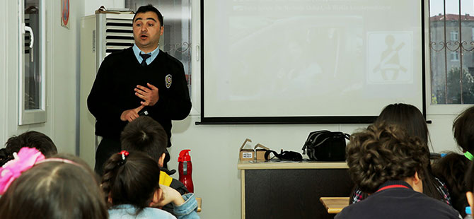 İlkadım'da Eğlenceli Trafik Eğitimi