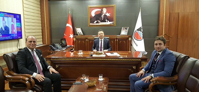 SAMGİAD'dan Vali Aksoy'a Ziyaret