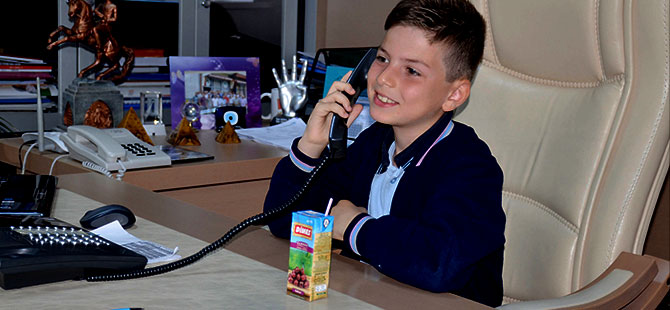 Başkan Topaloğlu Koltuğu Devretti