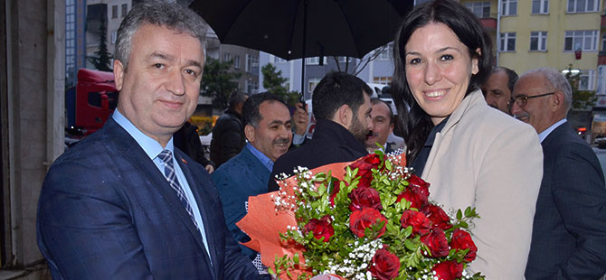 Karaaslan'dan 19 Mayıs’a Teşekkür Ziyareti