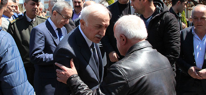 Samsun Valisi Şahin'in acı günü