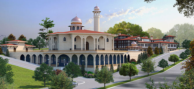 Camii ve Külliye İhtişamlı Mimarisi İle Göz kamaştırıyor