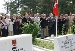 Bafra şehitlerini andı