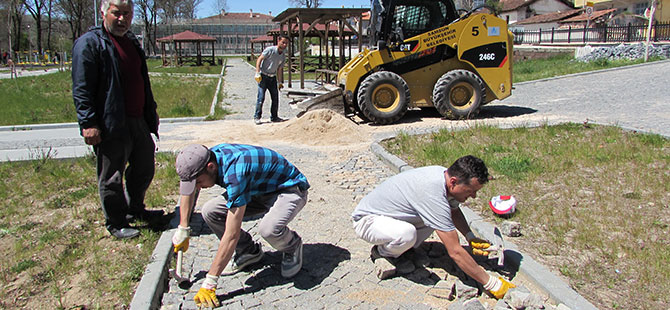 Kavak Belediyesi'nde çalışmalar sürüyor