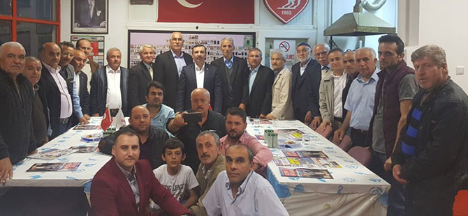 Sarıcaoğlu Gurbetteki Hemşehrilerini Yalnız Bırakmıyor