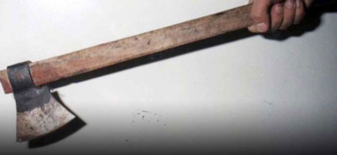 BABASINI BALTAYLA ÖLDÜREN ZANLI YAKALANDI