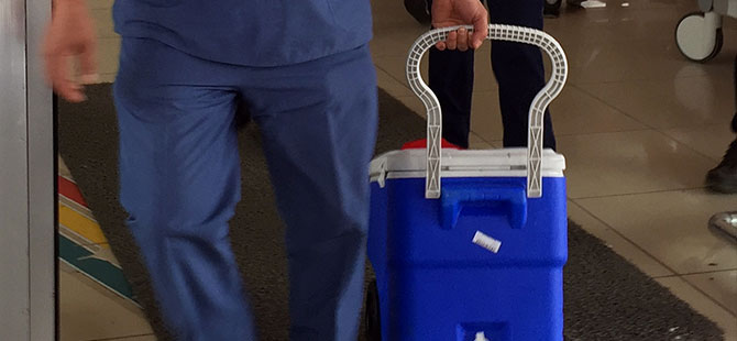 Özel harekat polisi organlarıyla 7 kişiye umut oldu