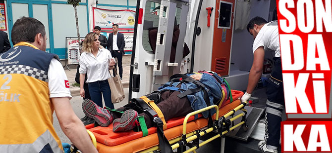 Samsun'da trafik kazası: 2 yaralı