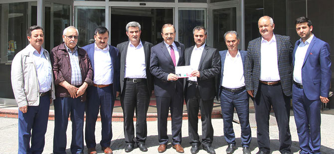 BAŞKAN ŞAHİN KAPAKLI’YA DAVET EDİLDİ