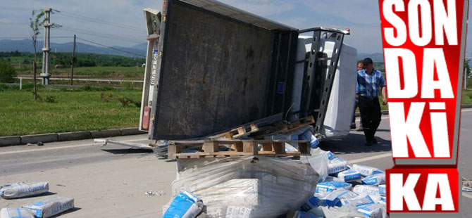 Samsun'da trafik kazası: 2 yaralı