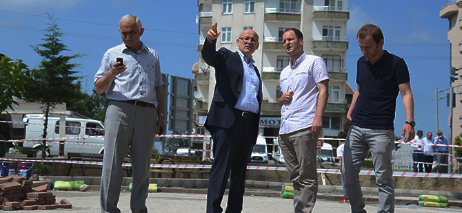 Terme Belediyesi camilere desteğini sürdürüyor