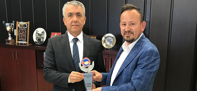 Rektör Prof. Dr. Bilginç'e ziyaret