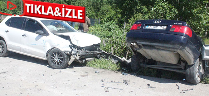 ÇARŞAMBADA KAZA: 3 YARALI