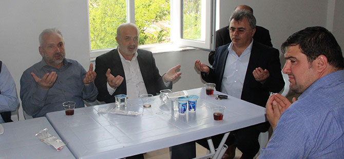 DUALAR EDİLDİ, KURBAN KESİLDİ