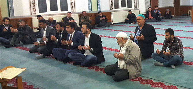 ŞEHİT UĞUR BİRİNCİ İÇİN MEVLİD OKUNDU.