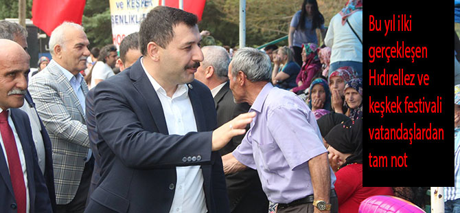 Kavak'ta Yılın Festivali Gerçekleşti