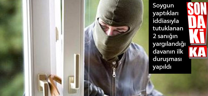 Samsun'daki soygun davası