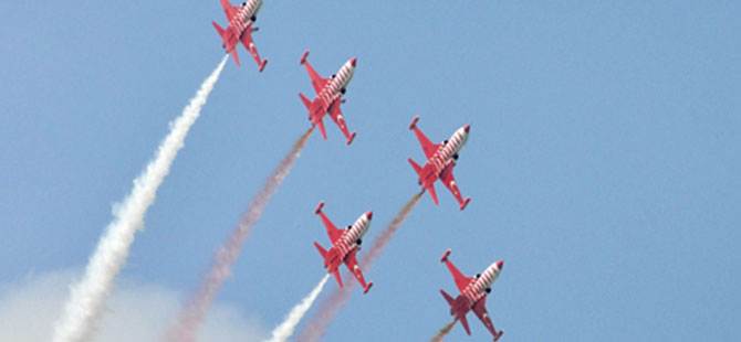 Samsun'da SoloTürk Provaları Başladı