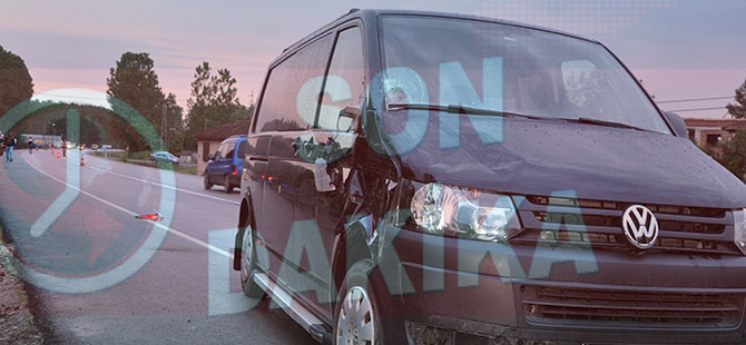 Samsun'da panelvanın çarptığı kişi öldü