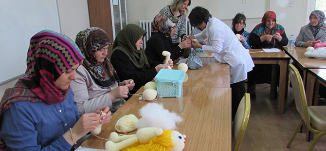 Kavak'ta örgü bebek kursu