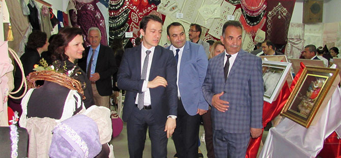 Ladik Halk Eğitim Merkezi yıl sonu sergisi