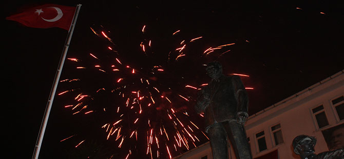 Havza'da 25 Mayıs gösterileri