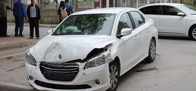Samsun'da trafik kazası: 2 yaralı