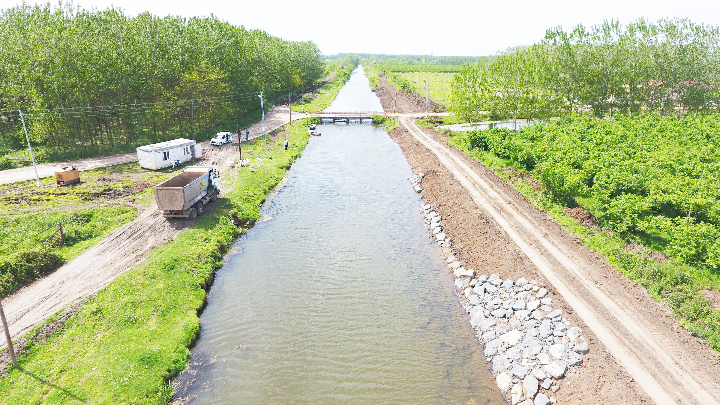Terme’de DSİ yatırımları devam ediyor