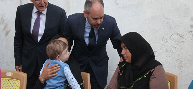 BAKAN KILIÇ SAMSUN’DA ŞEHİT AİLESİYLE İFTAR YAPTI