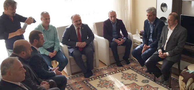 MHP'den Şehit ailesine taziye