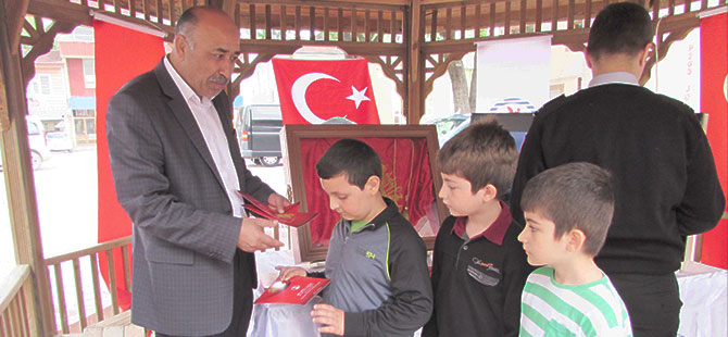 57. Piyade Alayı Sancağı, Kavak'ta sergilendi