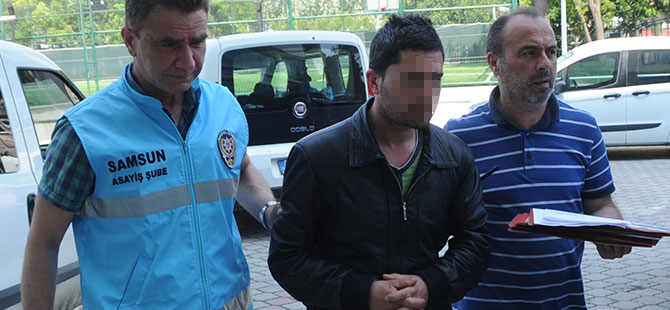 Samsun'da hırsızlık iddiası