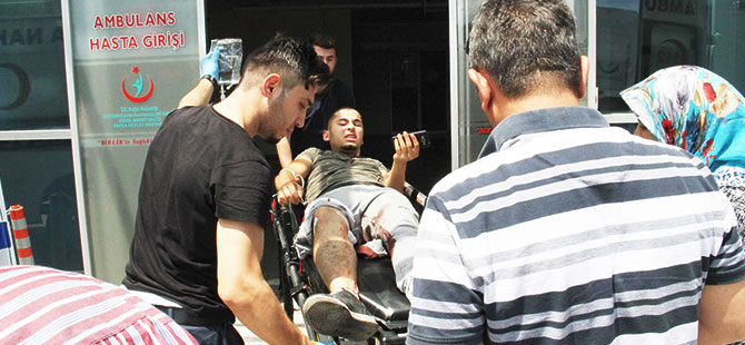 Samsun'da bıçaklı kavga: 1 yaralı