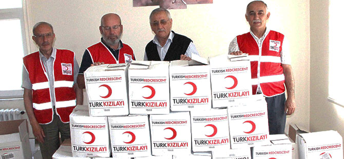 Türk Kızılayından ramazan yardımı