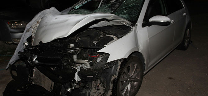 Cenaze dönüşü trafik kazası: 1 ölü, 4 yaralı  