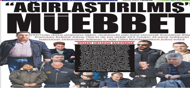 "AĞIRLAŞTIRILMIŞ" MÜEBBET