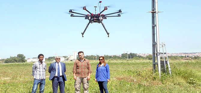 "Drone"lar tarım için uçuruluyor